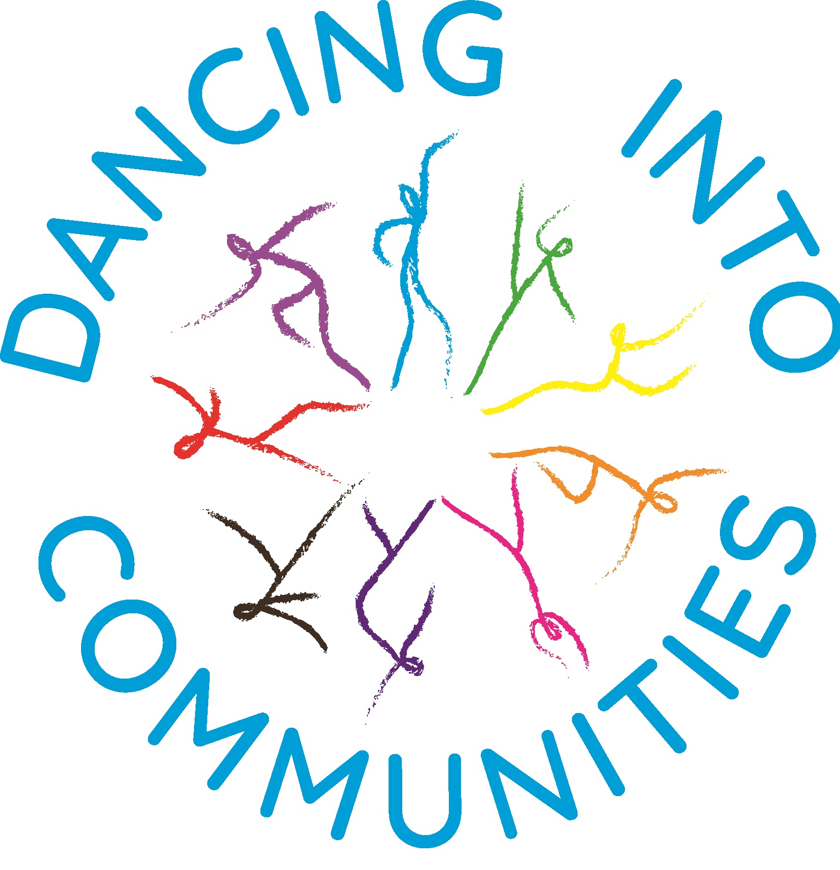 Logo Dancing Into Communities no year